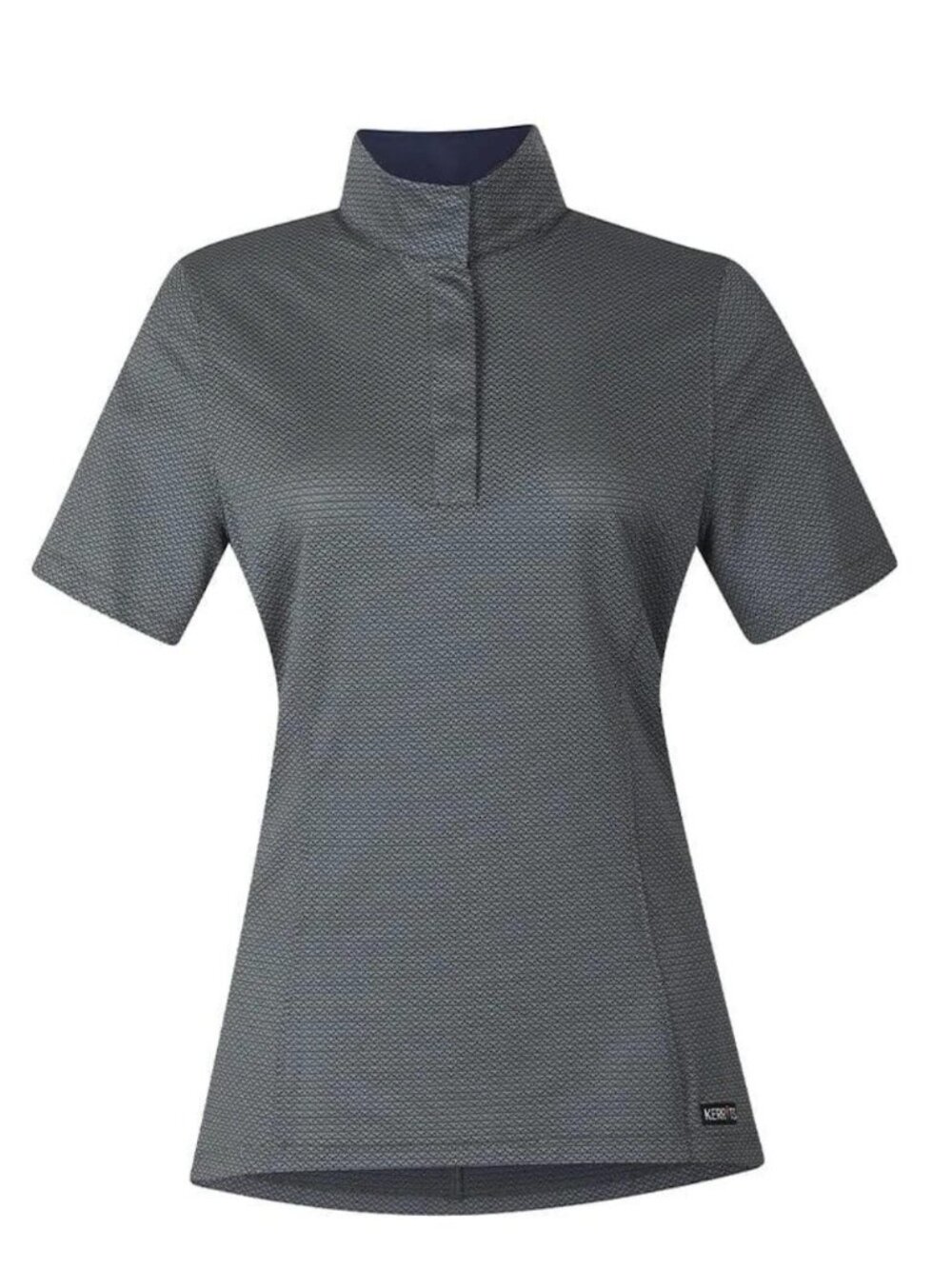 Kerrits Collected Clinic Short Sleeve Equestrian Riding Shirt Size Small Juniper